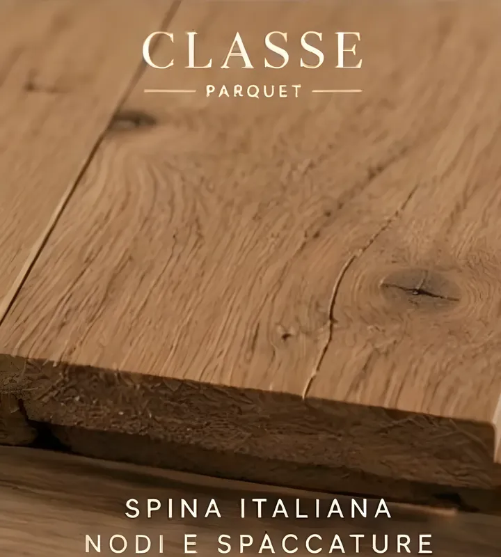 Listone Spina Italiana Nodi e Spaccature